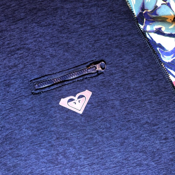 🆕Roxy Girl's 2mm Pop Surf Short Sleeve Front Zip NWT - Picture 6 of 6